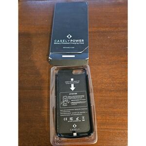 Casely‎ iPhone XR Charging Case White W Daisys New Open Box